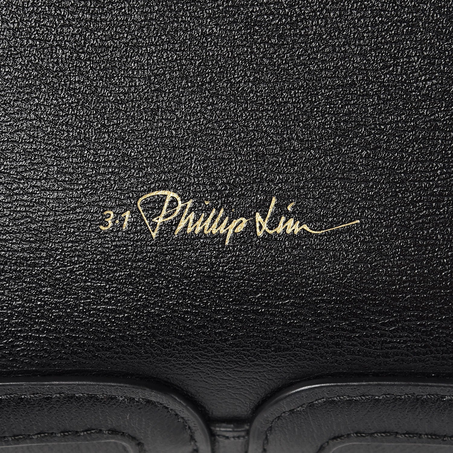 3.1 Phillip Lim 3.1 Embossed Grain Calfskin Pashli Camera Shoulder Bag Black 9 of 11