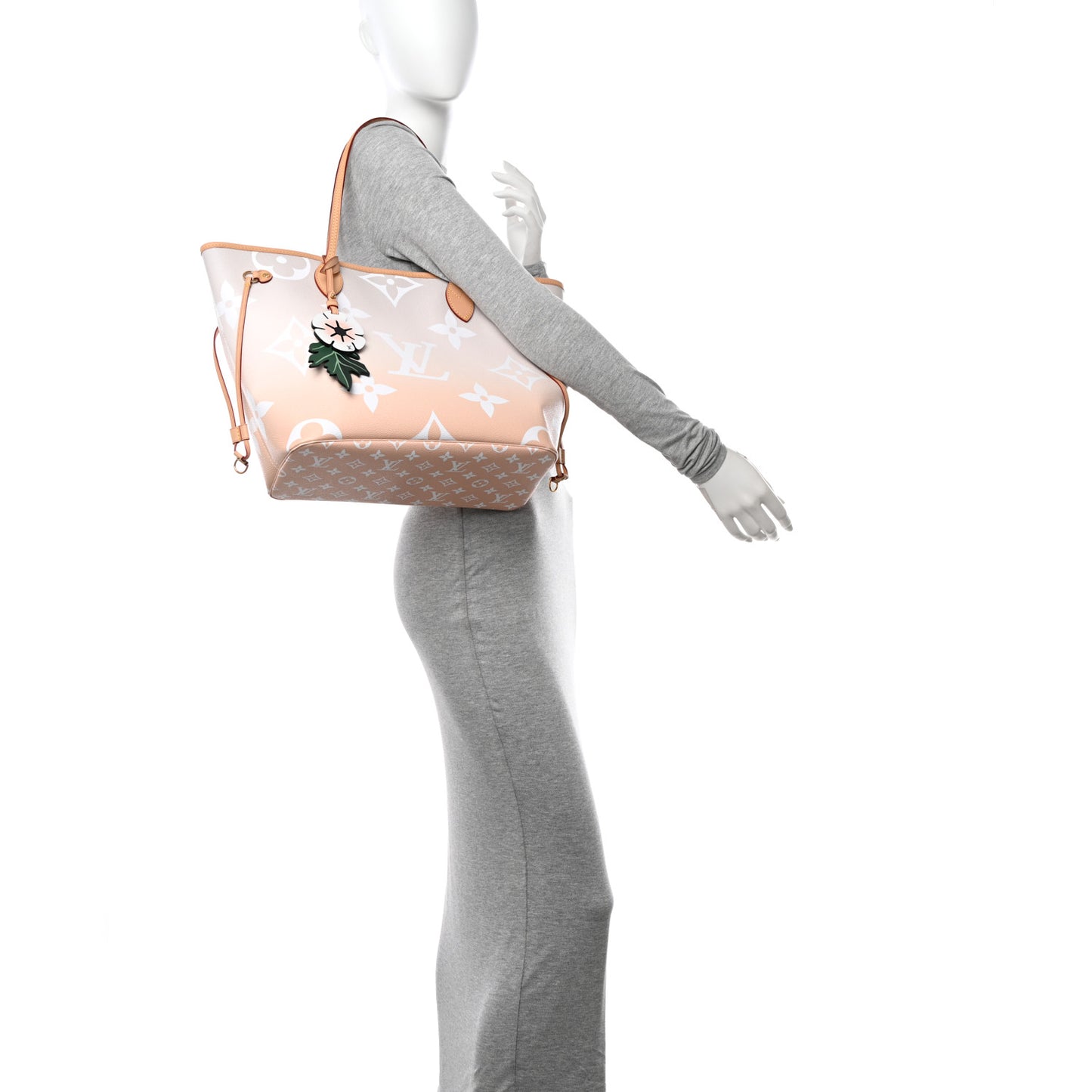 Monogram Giant By The Pool Neverfull MM Brume