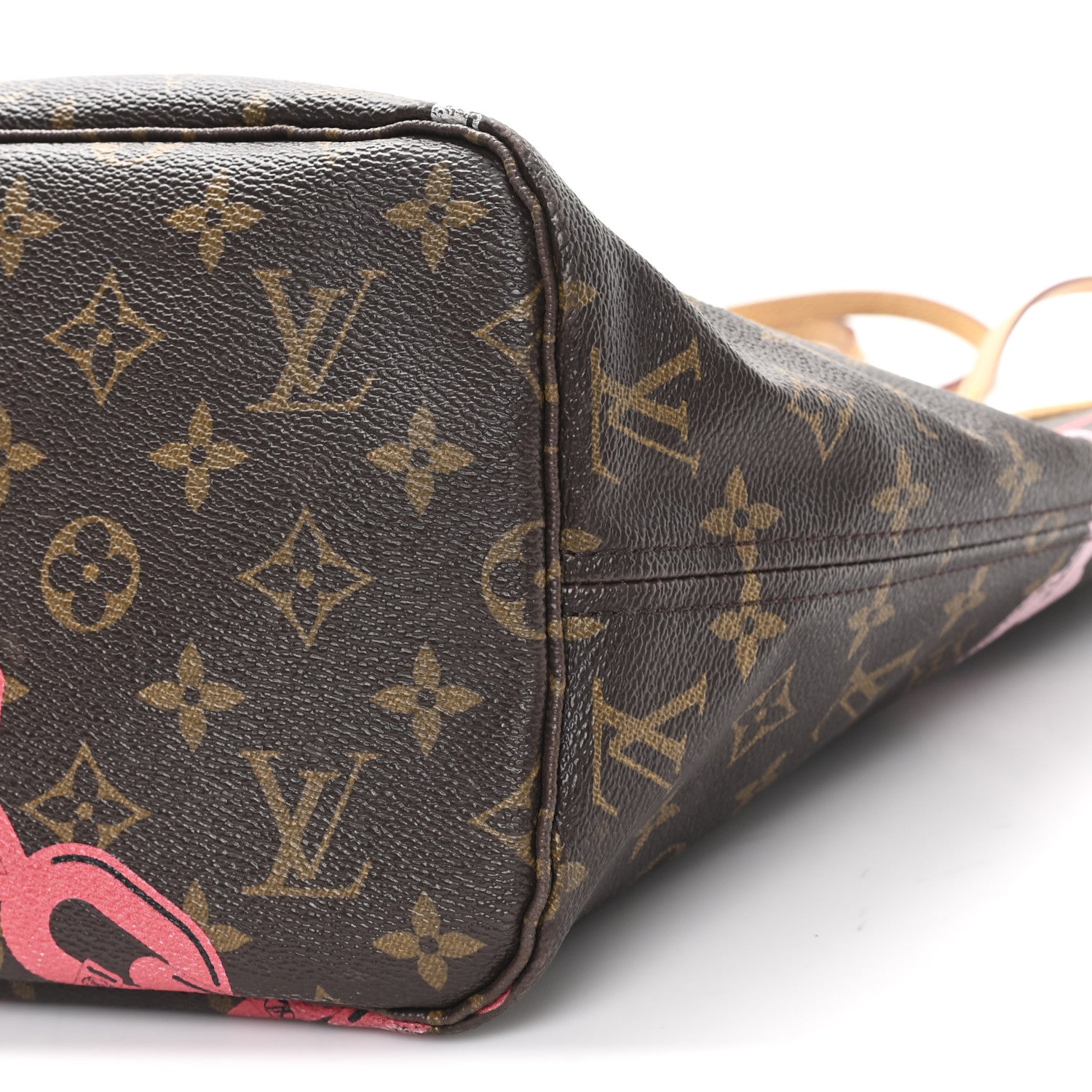 Louis Vuitton Monogram Bay Neverfull MM Rose Ballerine Poppy 11 of 13