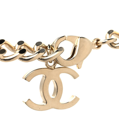 Chanel Pearl CC Double Strand Necklace Gold White 4 of 5