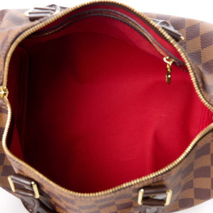 Louis Vuitton Damier Ebene Speedy Bandouliere 30 5 of 11