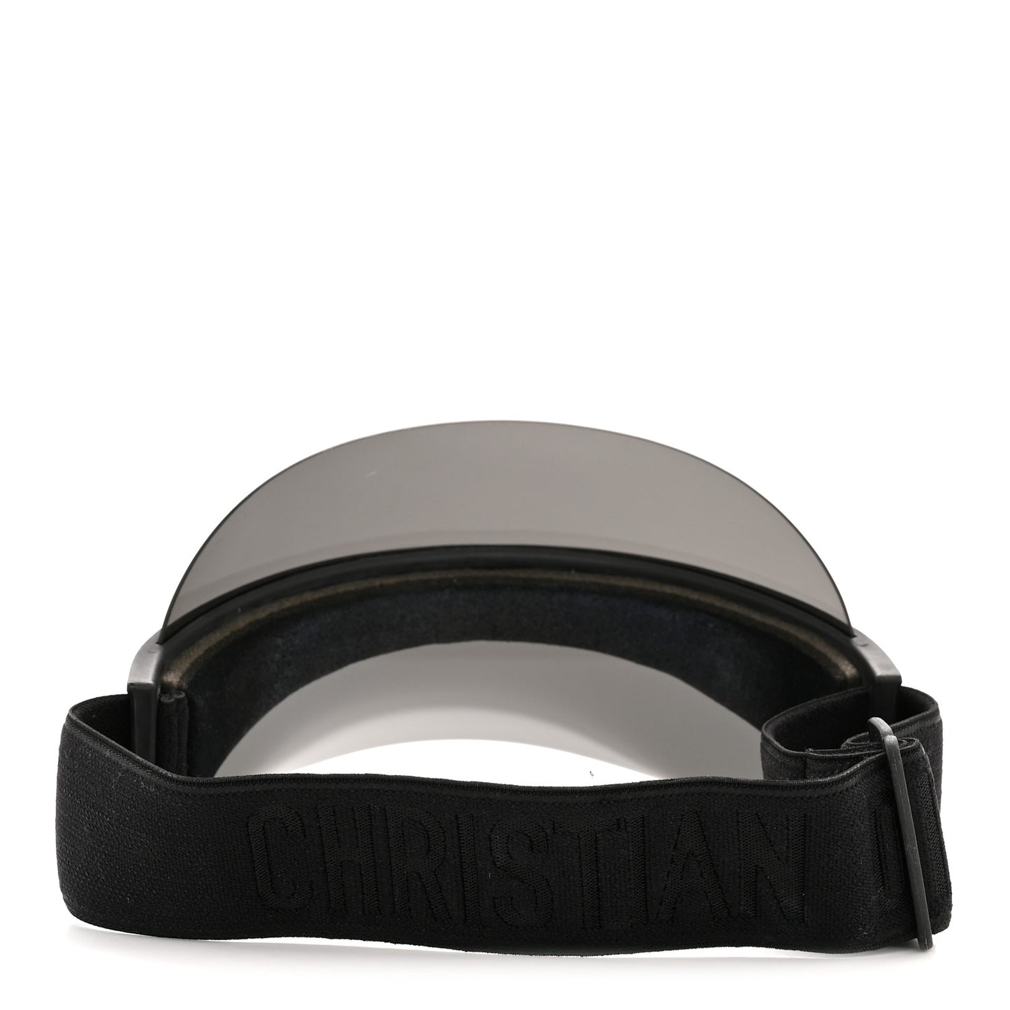 Mirrored DiorClubV1U Sun Visor Black