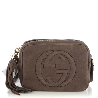 Gucci Vitello Range Small Soho Disco Bag Grey Field 1 of 7
