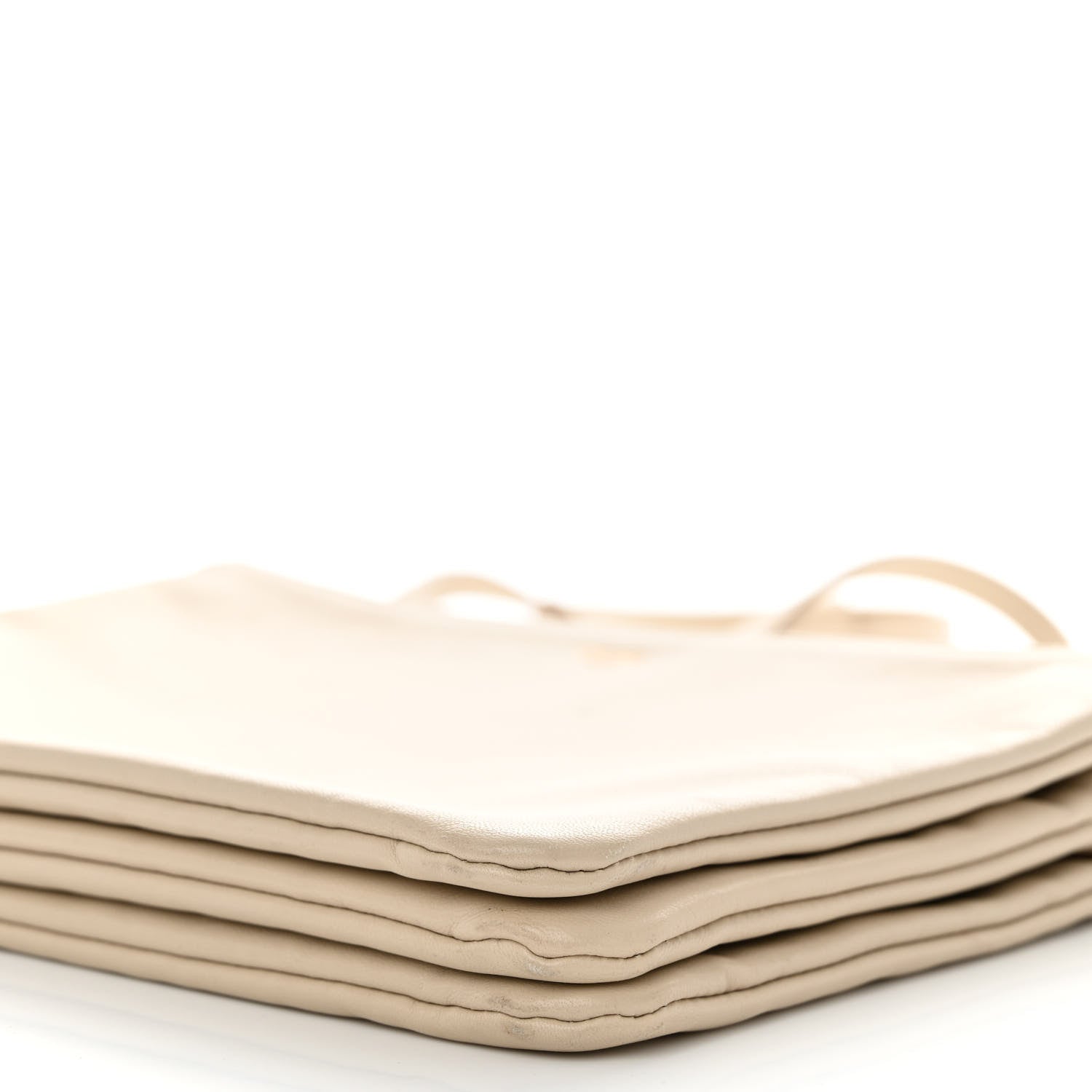 Celine Lambskin Large Trio Crossbody Bag Linen 11 of 14
