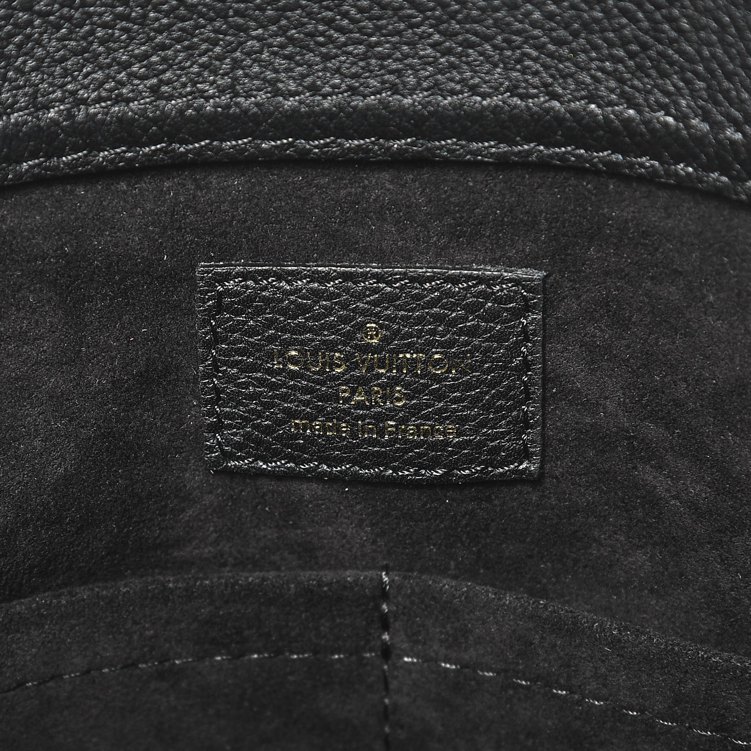 Louis Vuitton Monogram Pallas Shopper Black 6 of 6