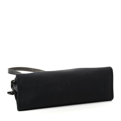 Hermes Toile Vache Calfskin Herbag 39 MM Black 4 of 9