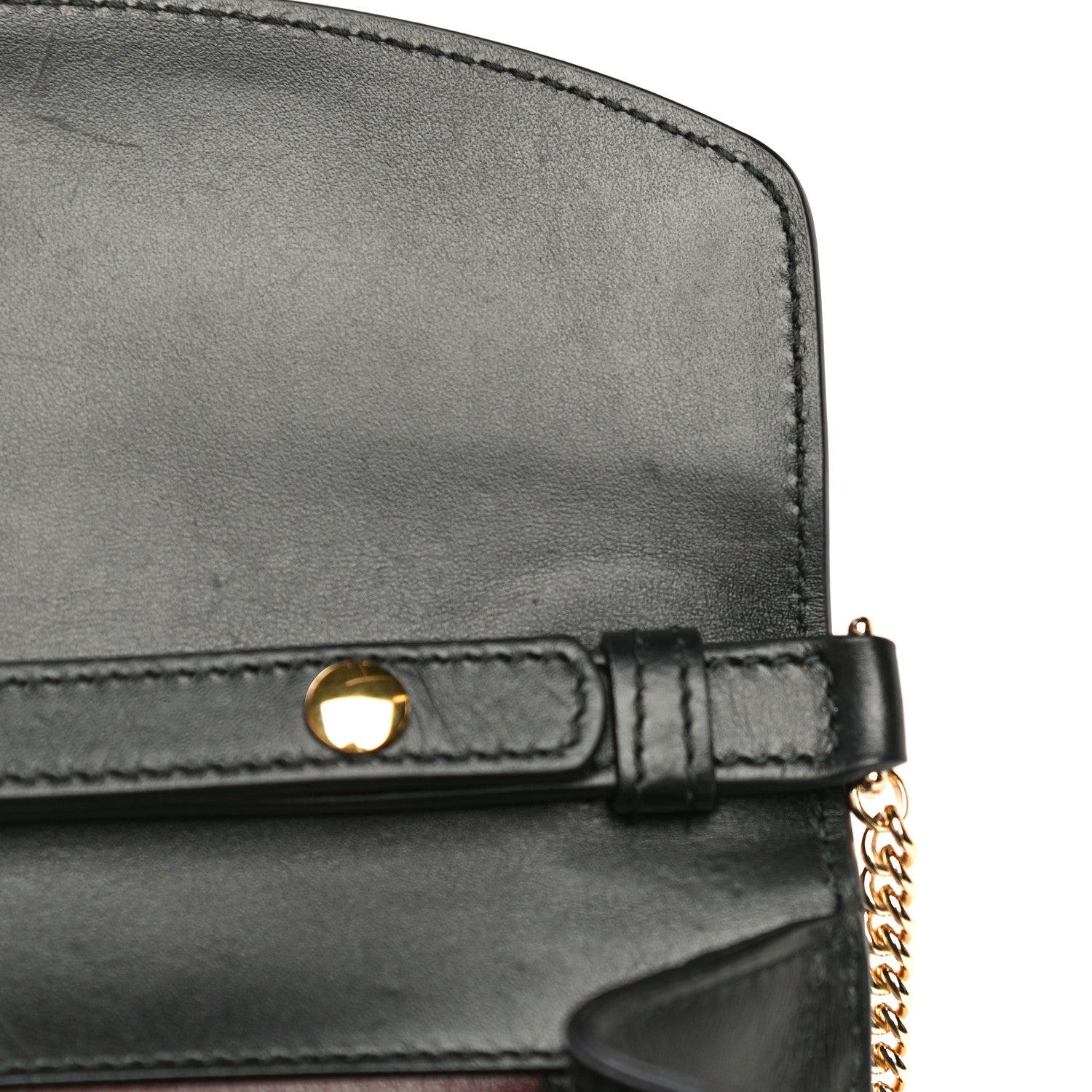 Gucci Smooth Calfskin Mini Zumi Shoulder Bag Black 14 of 16