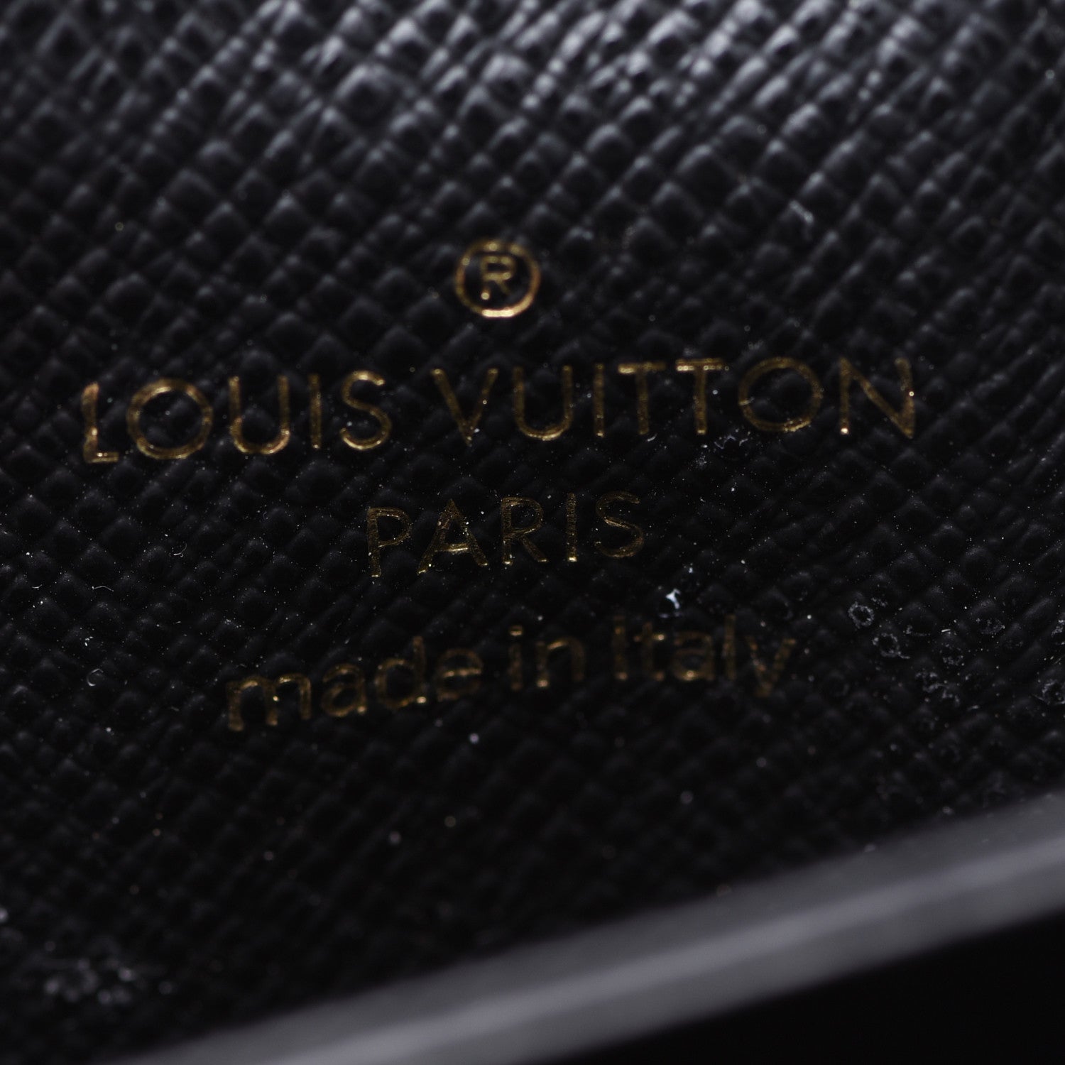 Louis Vuitton Monogram Gusset Card Holder Black 6 of 6