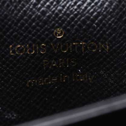Louis Vuitton Monogram Gusset Card Holder Black 6 of 6