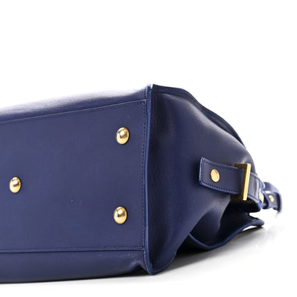 Saint Laurent Calfskin Small Classic Y Cabas Royal Blue 9 of 9