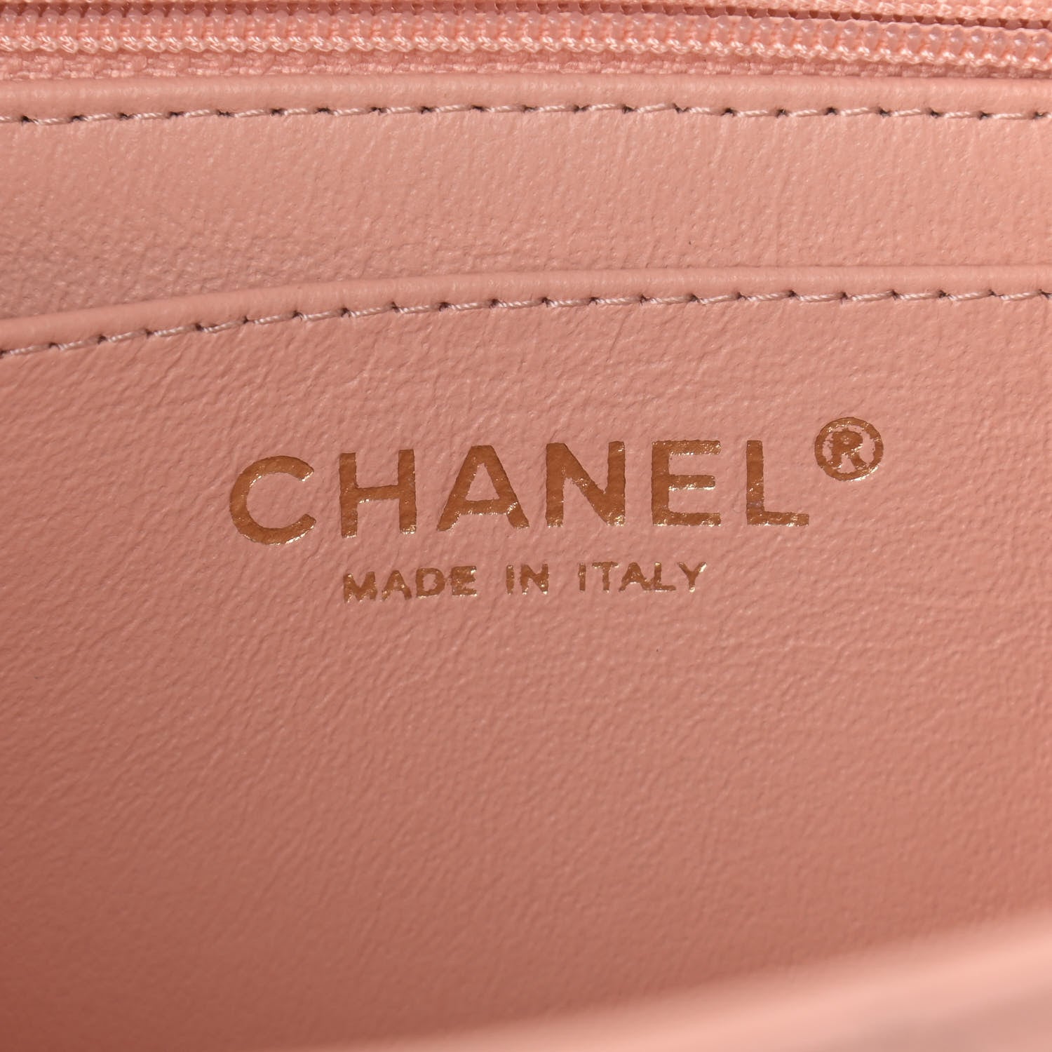 Chanel Lambskin Quilted Mini Rectangular Flap Light Pink 6 of 9