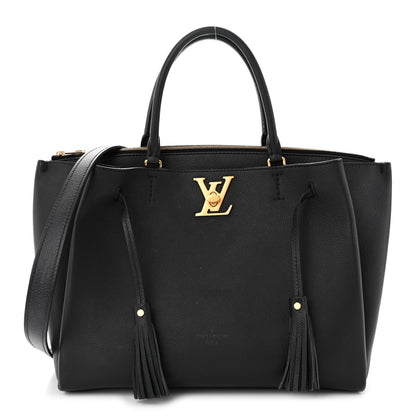Louis Vuitton Calfskin Lockmeto Black 1 of 12