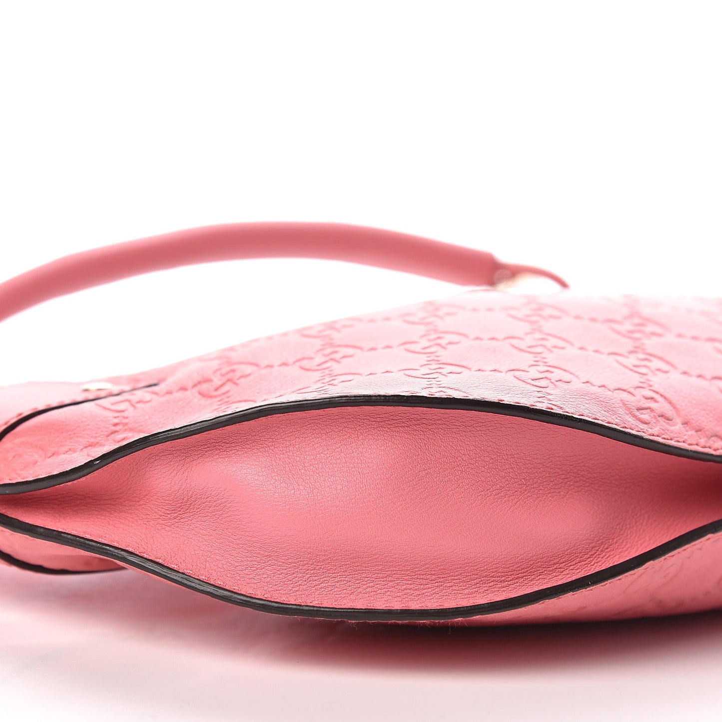 Guccissima Half Moon Hobo Sushi Pink