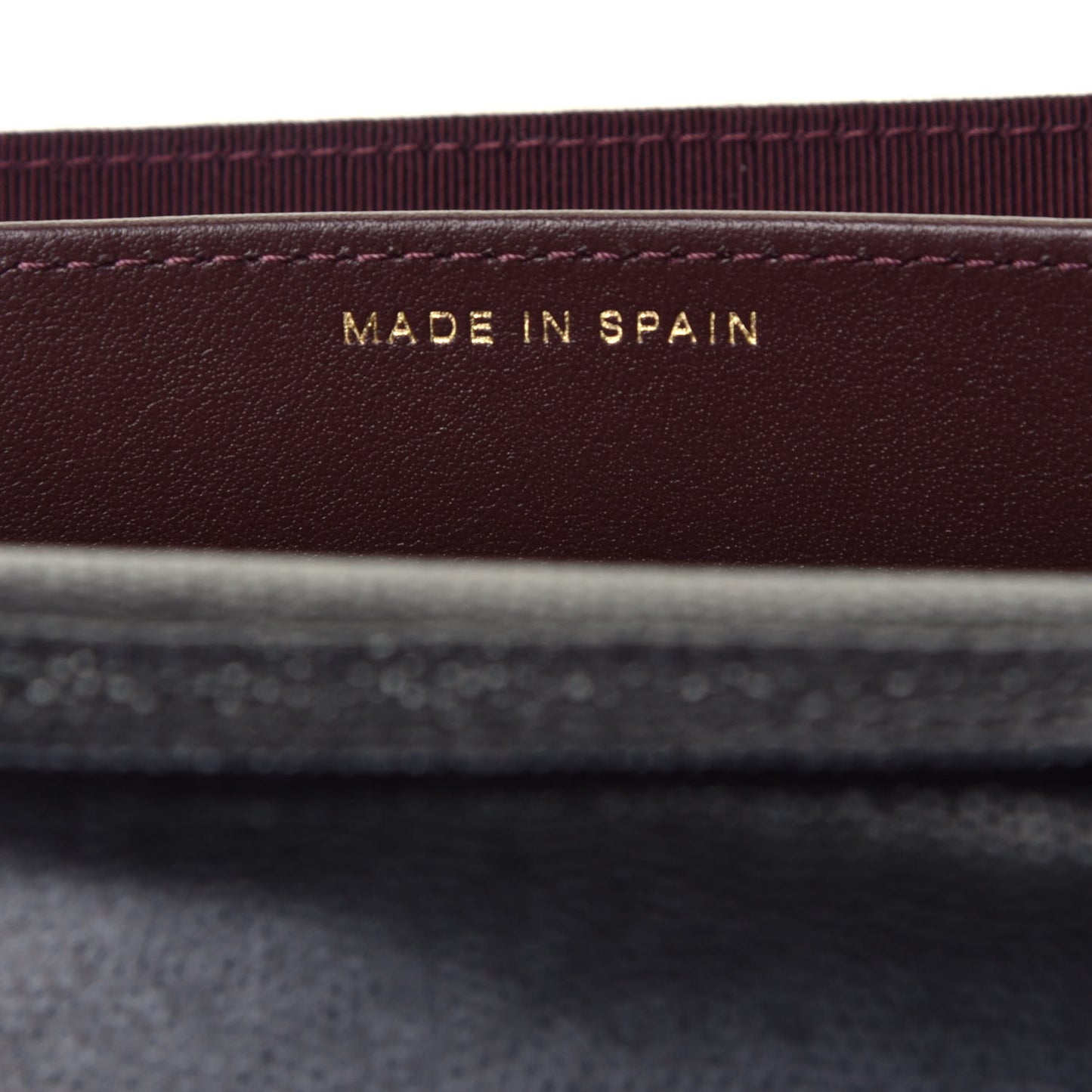 Caviar Quilted Flap Card Holder On Chain Black