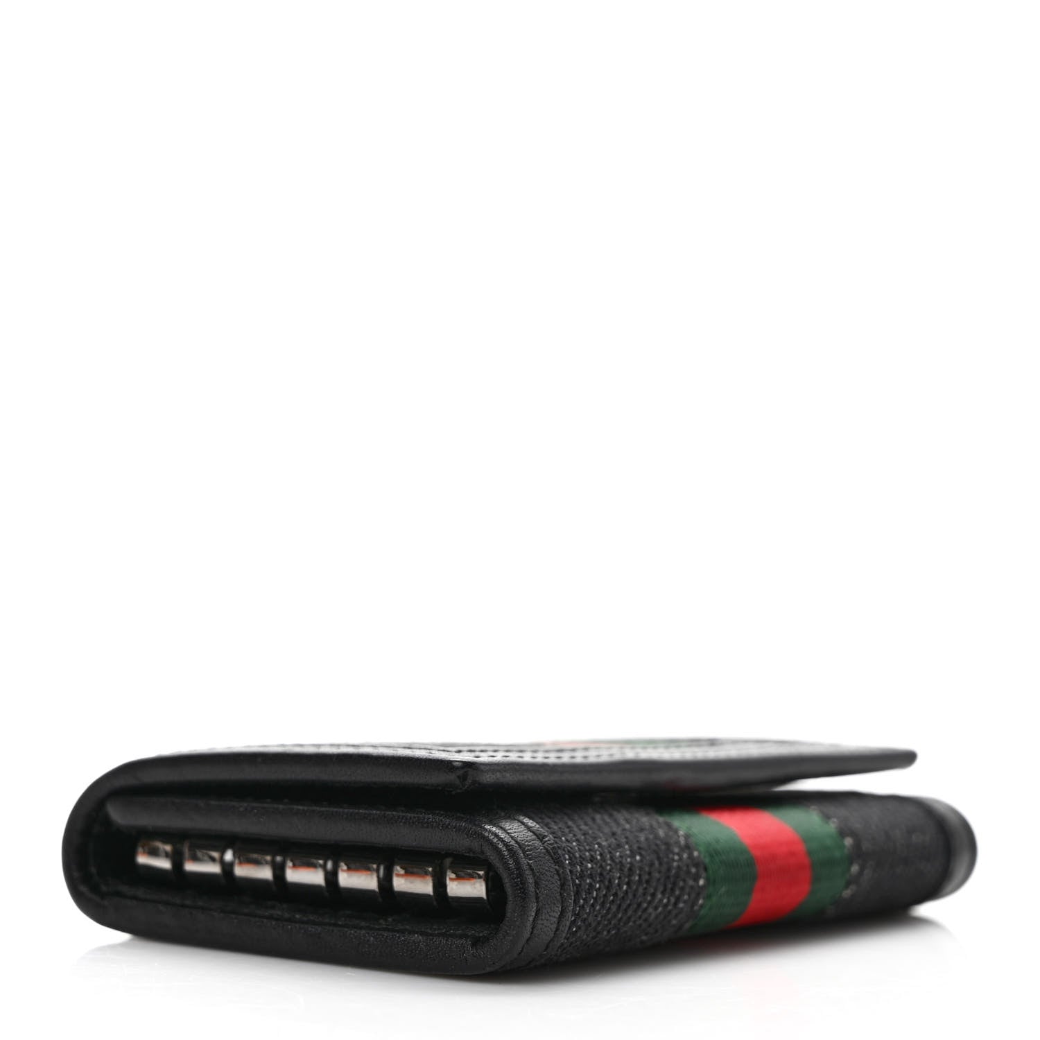 Gucci Denim Web 6 Key Holder Case 4 of 8