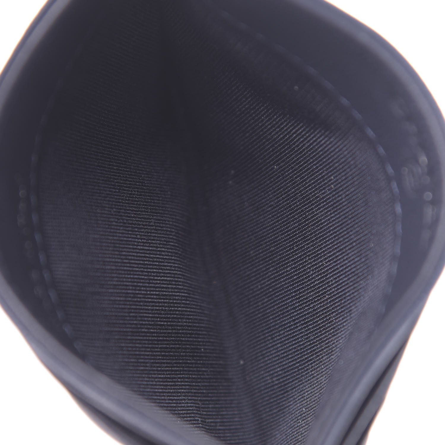 Chanel Goatskin Camellia Embossed Card Holder Dark Blue 5 of 9