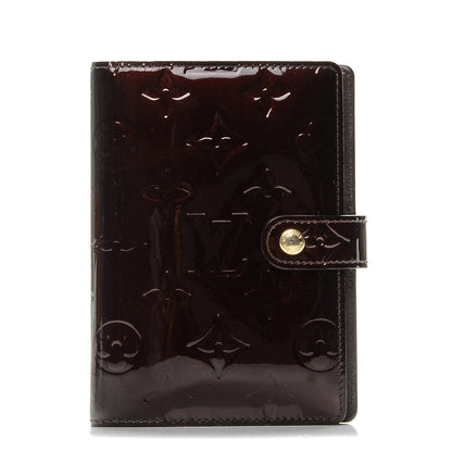 Louis Vuitton Vernis Small Ring Agenda Cover Amarante 1 of 6