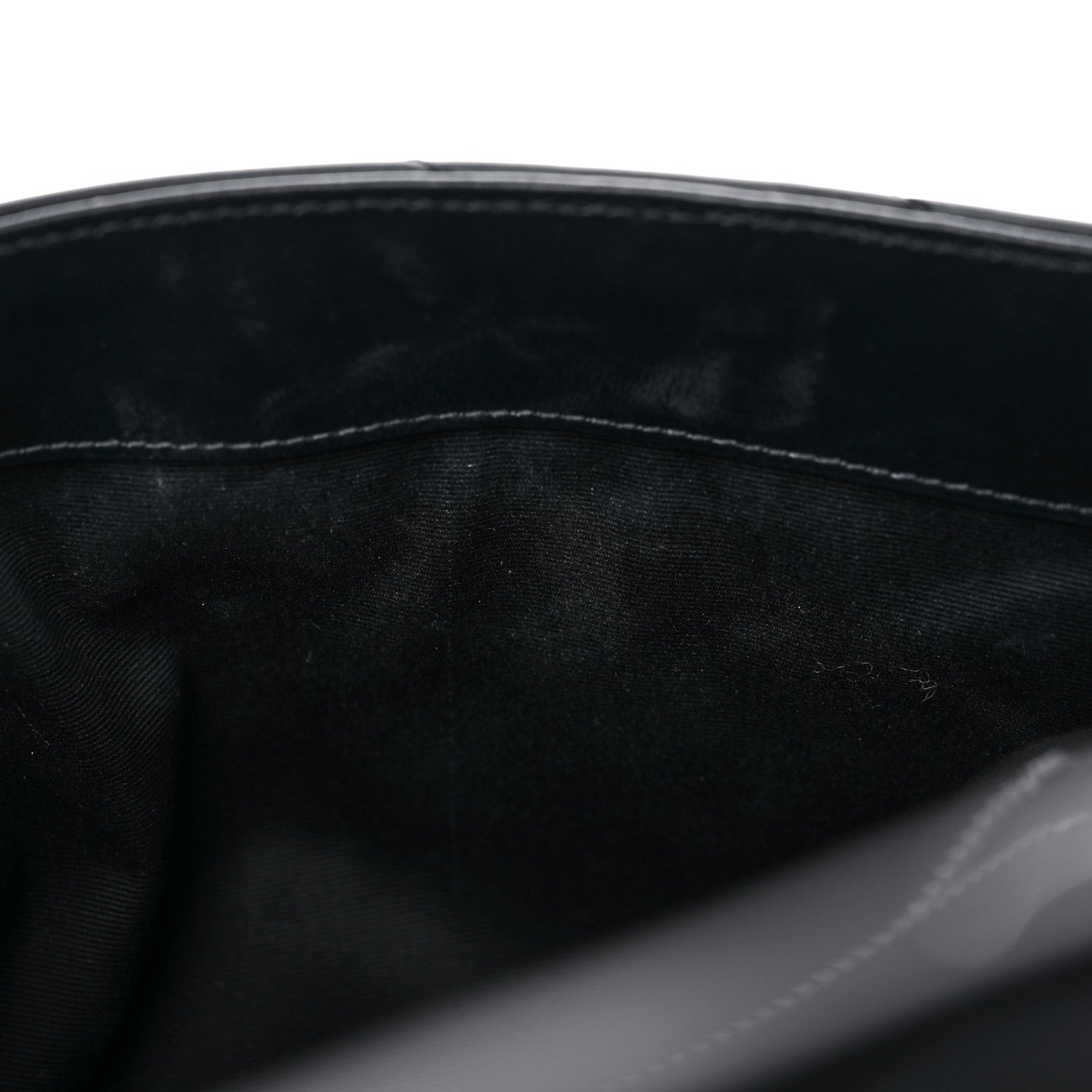 Saint Laurent Calfskin Y Quilted Monogram Monochrome Small Loulou Chain Satchel Black 17 of 21