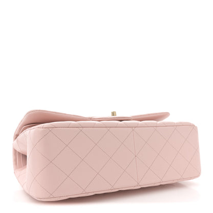 Chanel Caviar Quilted Jumbo Double Flap Light Pink 4 of 10