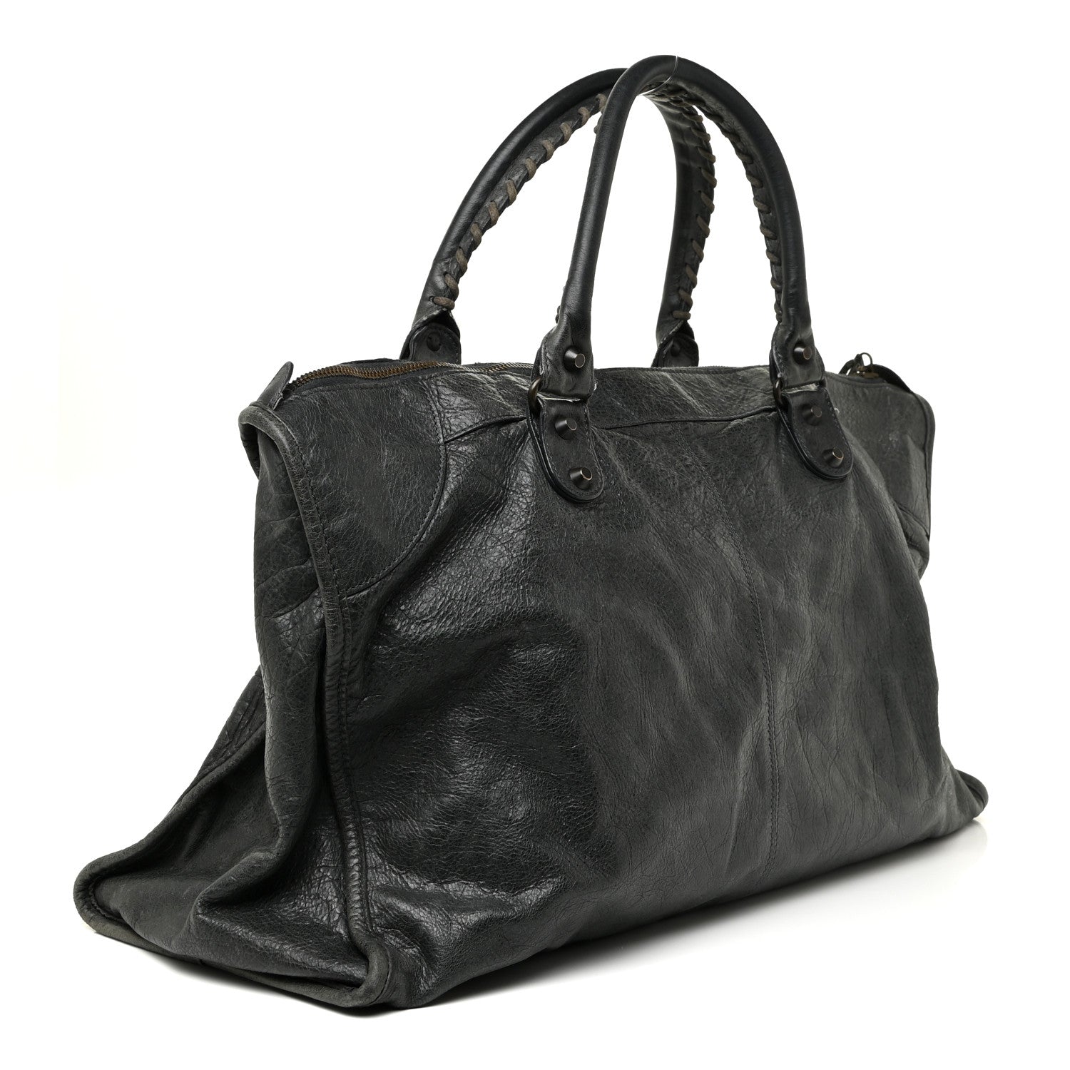 Balenciaga Agneau Classic Hardware Work Anthracite 3 of 25