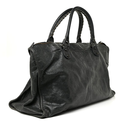 Balenciaga Agneau Classic Hardware Work Anthracite 3 of 25