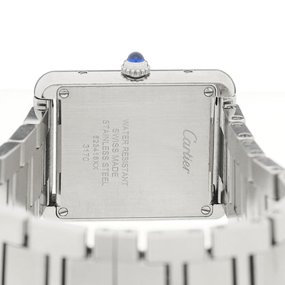 Cartier Stainless Steel 24mm Tank Solo Quartz Watch 4 of 4