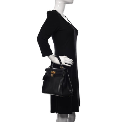 Hermes Box Kelly Retourne 28 Black 2 of 8