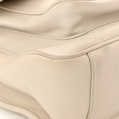 Saint Laurent Lambskin Matelasse Monogram Medium Niki Chain Satchel Nude Powder 16 of 16