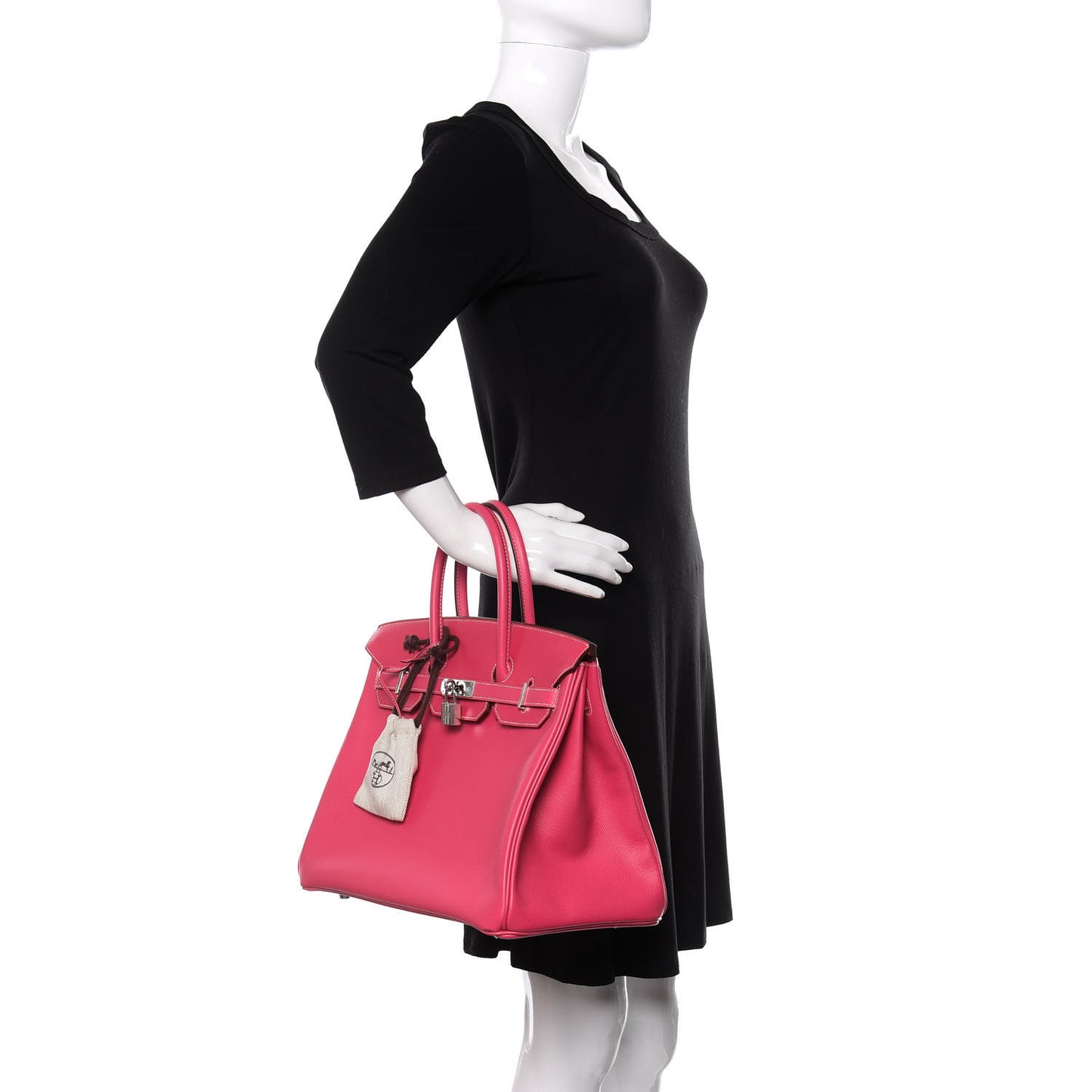 Epsom Birkin 35 Rose Tyrien
