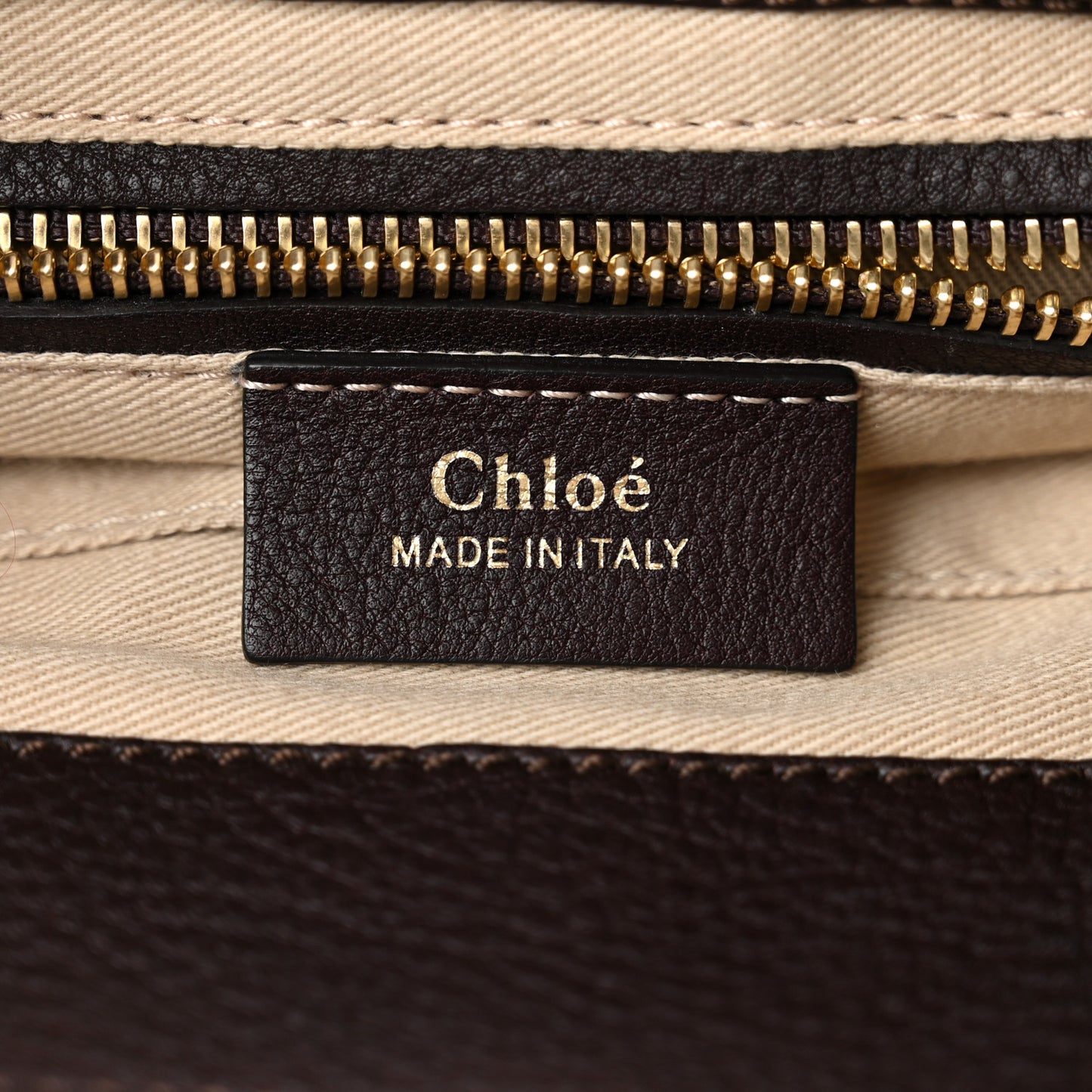 Suede Calfskin Medium Faye Backpack Dark Brown