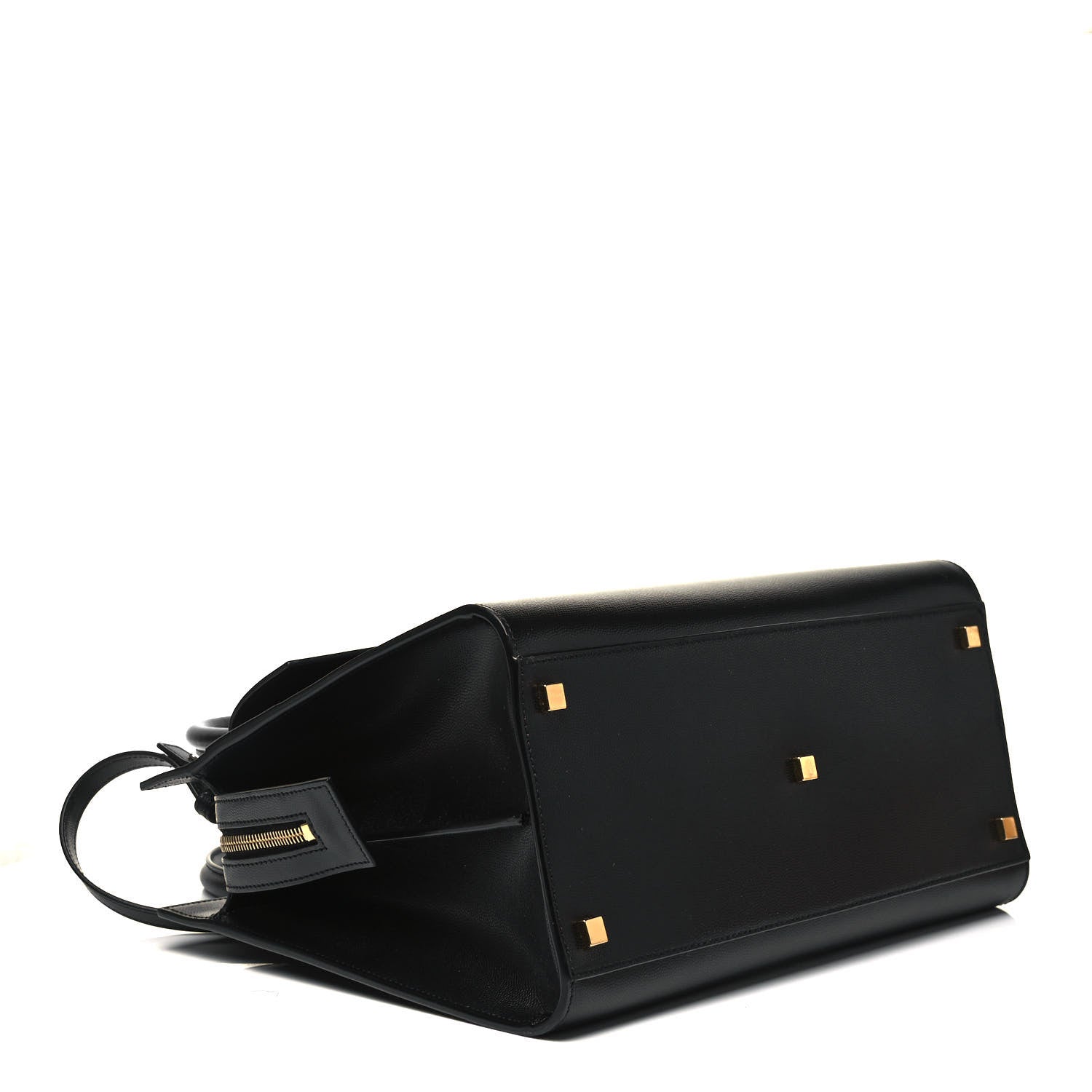 Saint Laurent Grain De Poudre Medium Uptown Tote Black 3 of 8