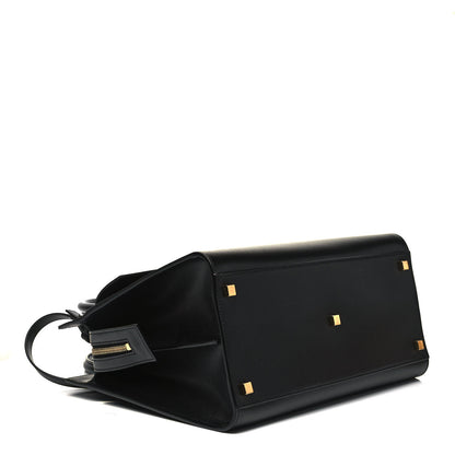 Saint Laurent Grain De Poudre Medium Uptown Tote Black 3 of 8