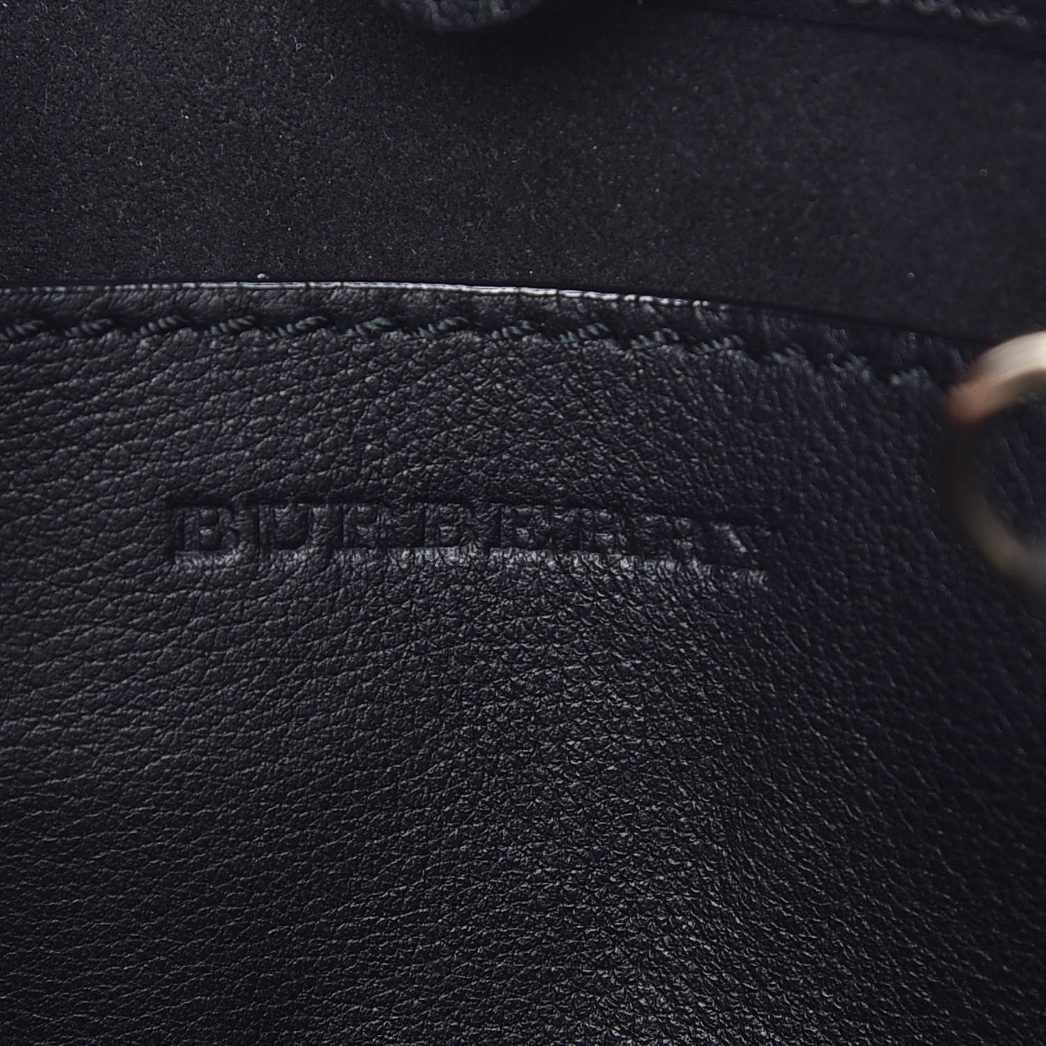 Burberry Suede Fringe Mini Bucket Bag Black 7 of 10