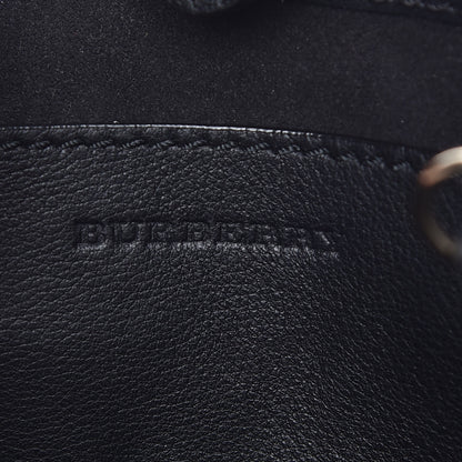 Burberry Suede Fringe Mini Bucket Bag Black 7 of 10