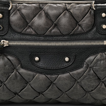 Balenciaga Chevre Quilted Matelasse MM Gris Fossile 7 of 14