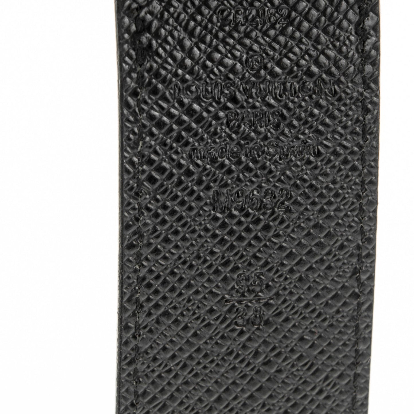 Damier Graphite 35mm LV Inventeur Reversible Belt 95 38
