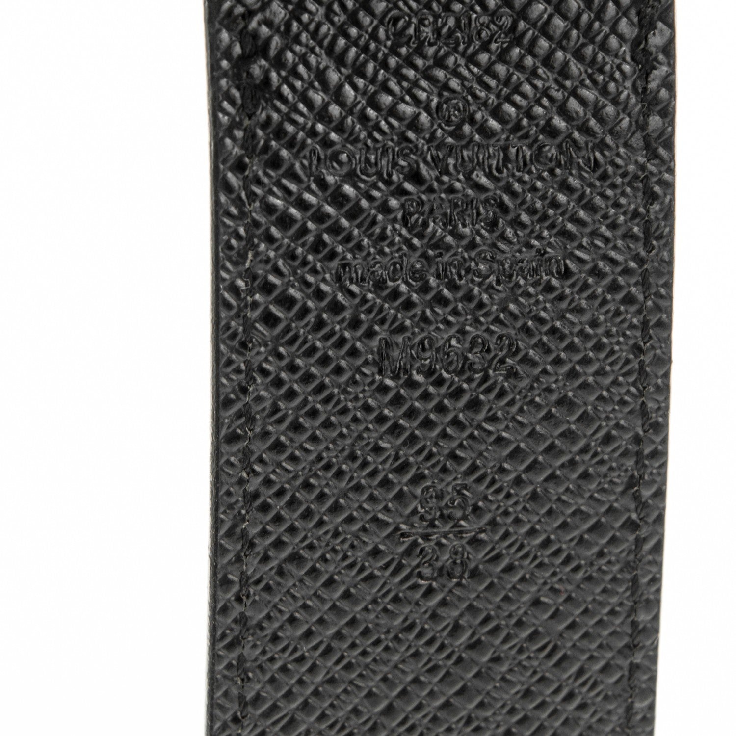 Louis Vuitton Damier Graphite 35mm LV Inventeur Reversible Belt 95 38 6 of 7