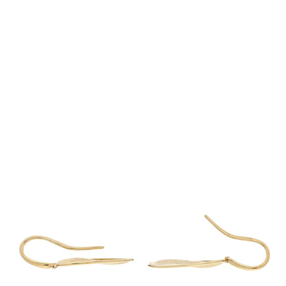 Marco Bicego 18K Yellow Gold Medium Lunaria Drop Earrings 3 of 5