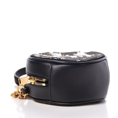 Saint Laurent Sequin Small Bubble Chain Crossbody Black 4 of 7