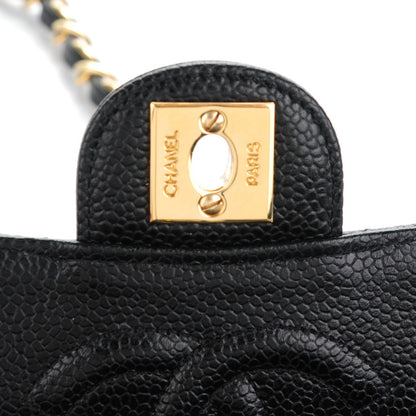 Chanel Caviar Quilted Mini Square Flap Black 6 of 8