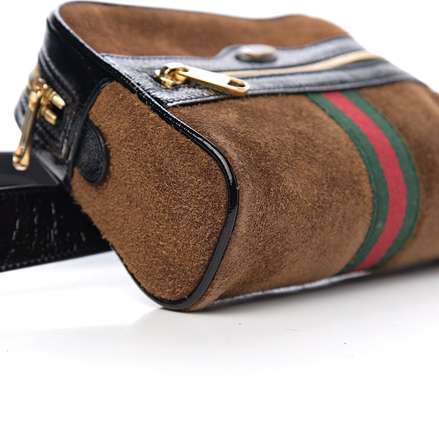 Suede Small Ophidia Belt Bag 85 34 Brown
