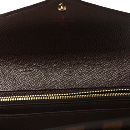 Louis Vuitton Damier Ebene Sarah Wallet NM 7 of 7