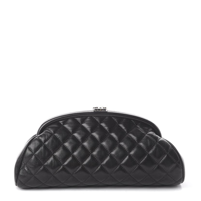 Chanel Lambskin Quilted Timeless Clutch Black 1 of 6