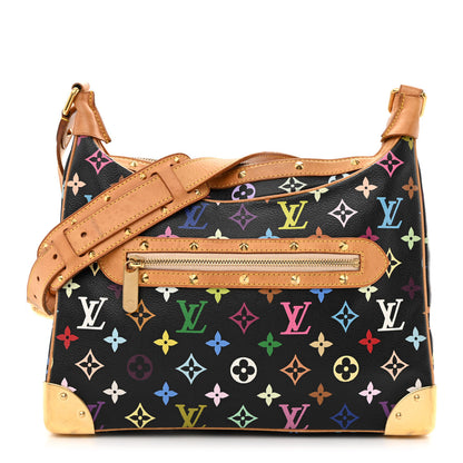 Louis Vuitton Monogram Multicolor Boulogne Black 1 of 12