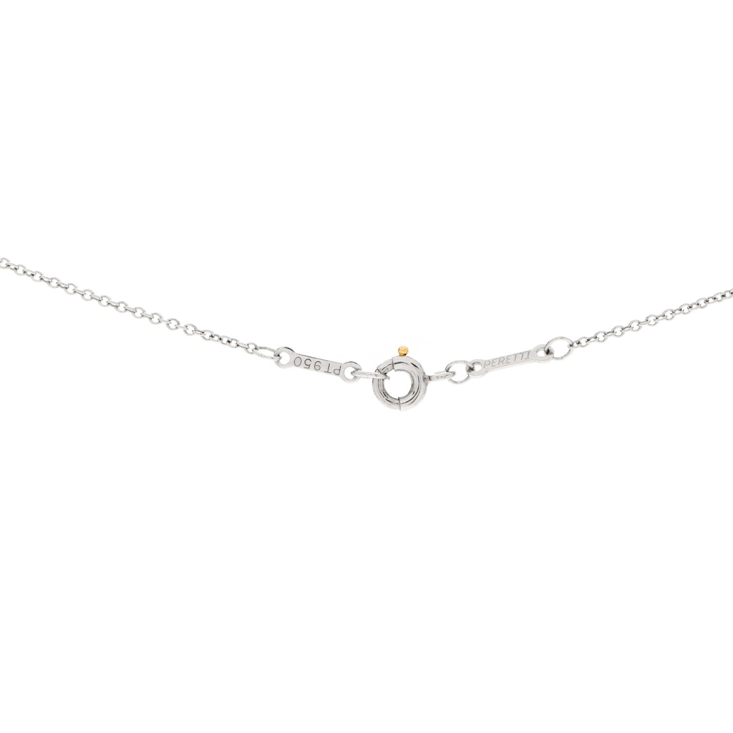 Tiffany Platinum Diamond .70ctw Elsa Peretti Diamonds by the Yard Station Necklace 5 of 6