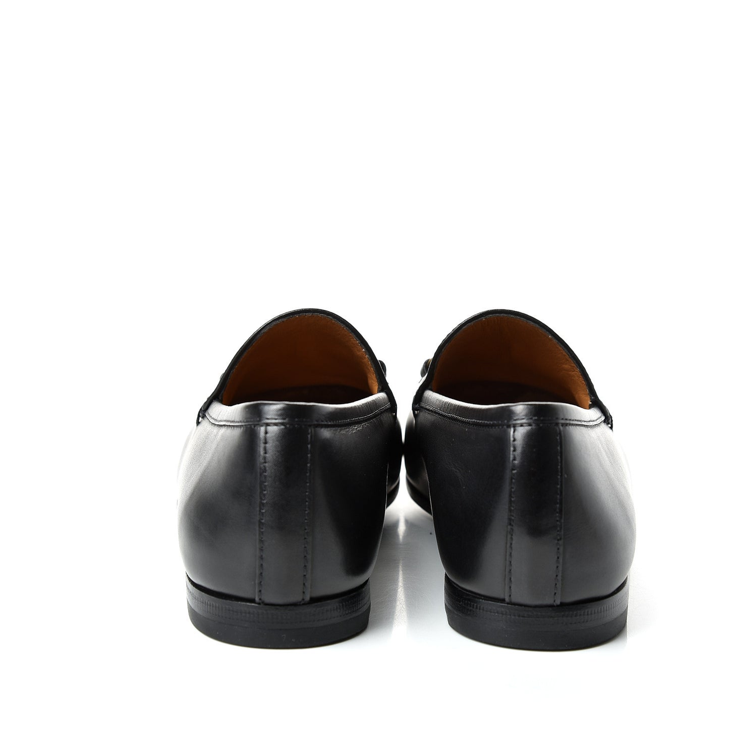 Calfskin Womens Jordaan Loafers 36.5 Black