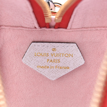 Louis Vuitton Monogram Giant Beach Pouch Rouge 6 of 9
