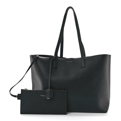 Saint Laurent Calfskin Large Shopping Tote Black 1 of 14