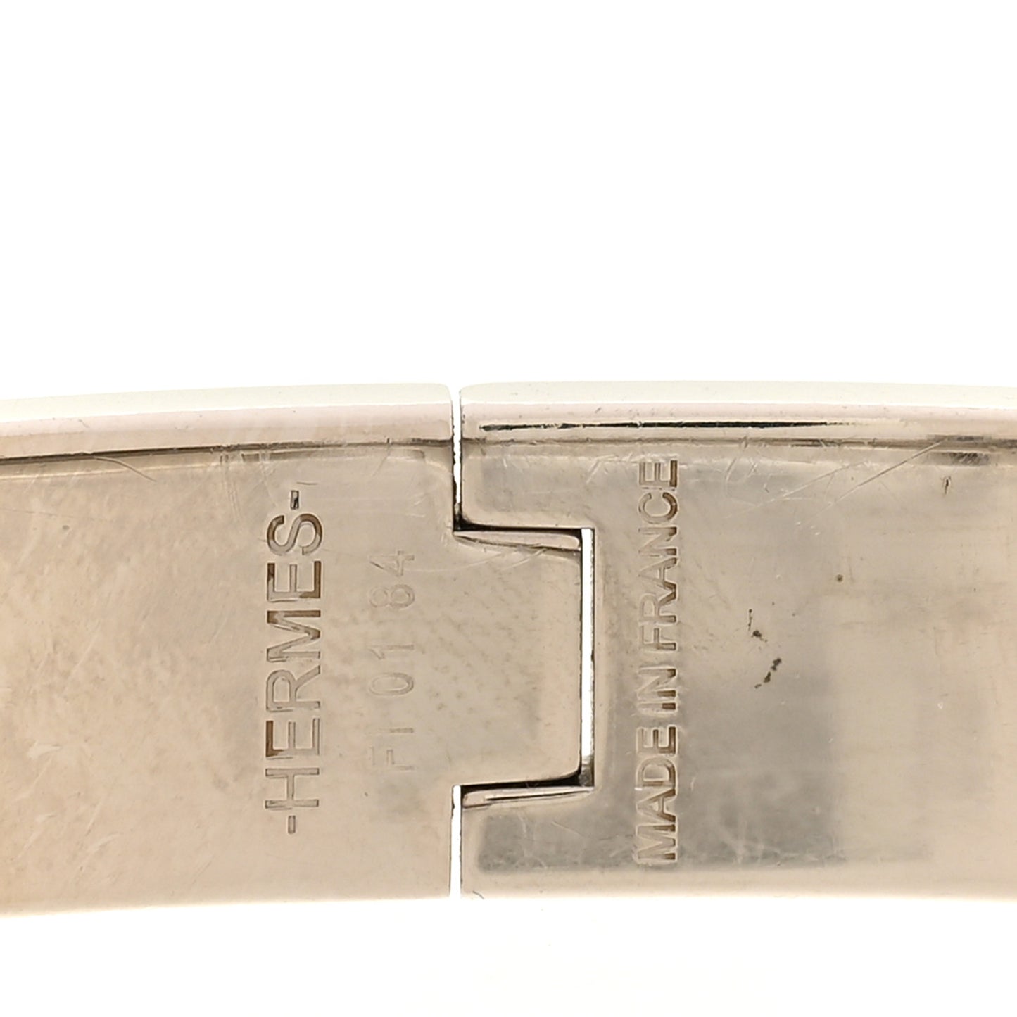 Enamel Narrow Clic Clac H Bracelet GM Vert Veronese
