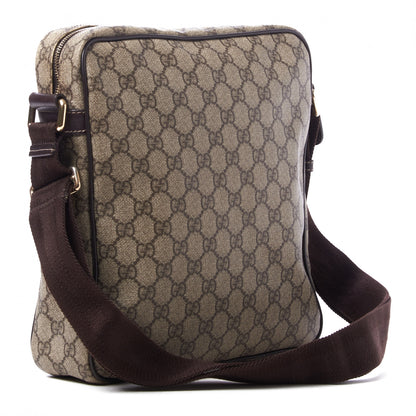 Gucci GG Plus Monogram Medium Messenger Bag Dark Brown 2 of 8